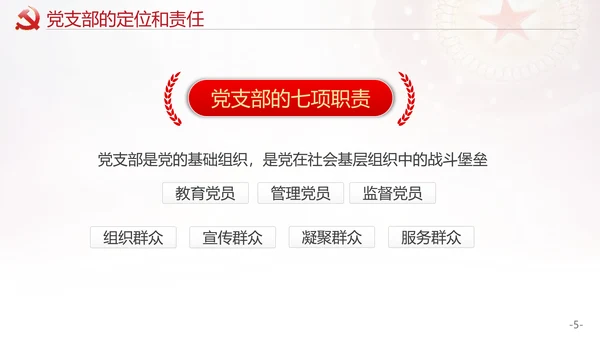 党的支部工作条例解读PPT课件