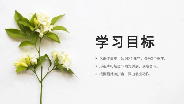 统编版语文一年级上册 第二单元汉语拼音 ：语文园地二   课件