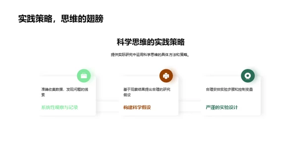 科研之路 科学思维