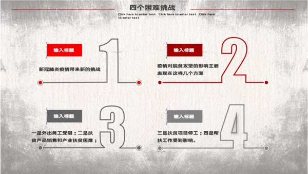 脱贫攻坚座谈会教学讲座通用PPT课件
