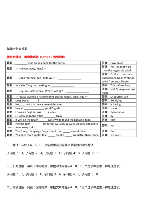 2023年电大网上形考管理英语1答案.docx