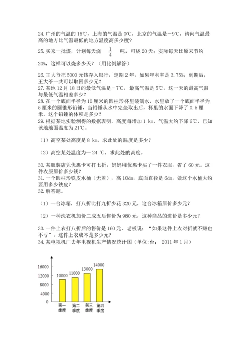 小升初数学应用题50道（全国通用）.docx