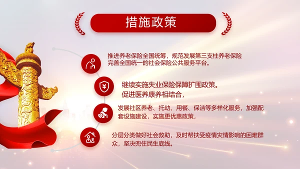 党支部党员大会年终工作总结动态PPT
