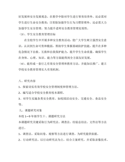 安全课题实施专项方案.docx