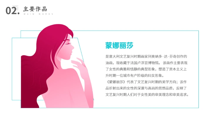 达芬奇世界名人传记人物介绍PPT