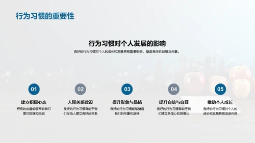 培养良好行为习惯