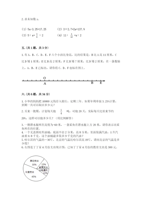 成都外国语学校小升初数学试卷附完整答案（易错题）.docx