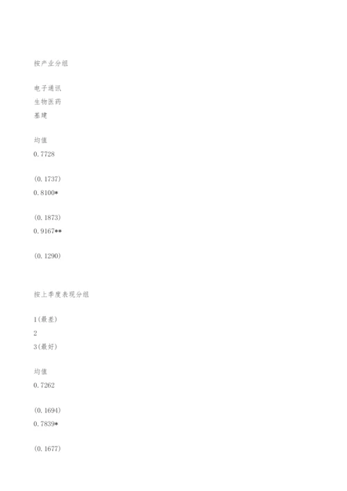 证券投资基金交易行为与市场影响实证分析.docx