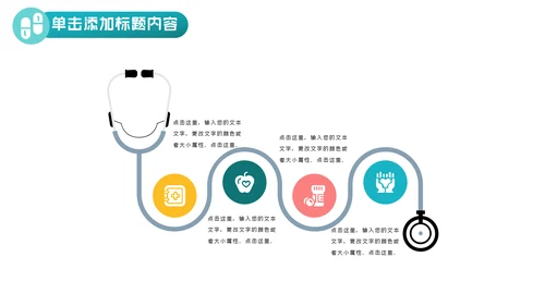 简约医疗医学工作汇报动态PPT模板