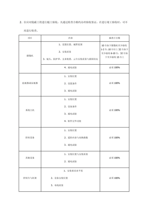 弱电工程验收规范.docx