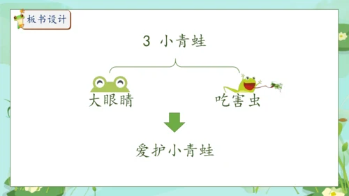 【核心素养】部编版语文一年级下册-识字3. 小青蛙 第2课时（课件）