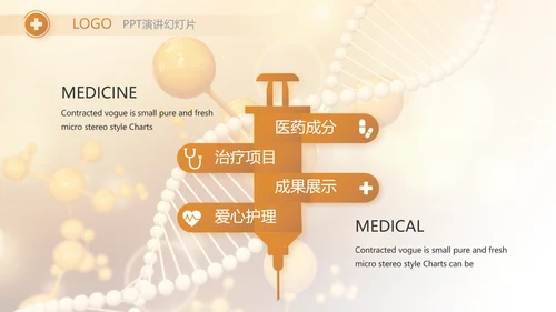 医美基因分子科技医疗医学PPT