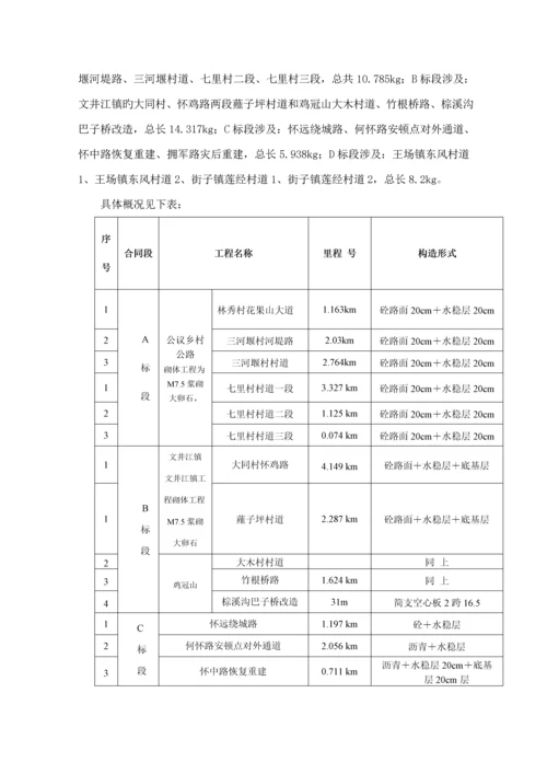 崇州农村公路监理实施标准细则.docx