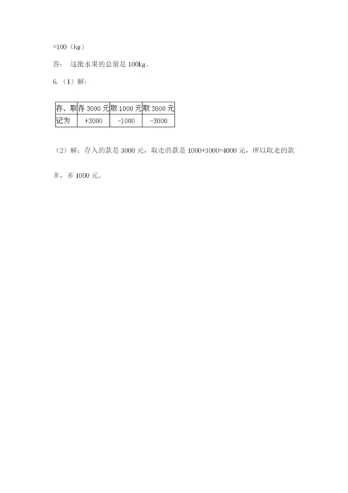 实用小学数学青岛版六年级下册期末测试卷（综合题）.docx