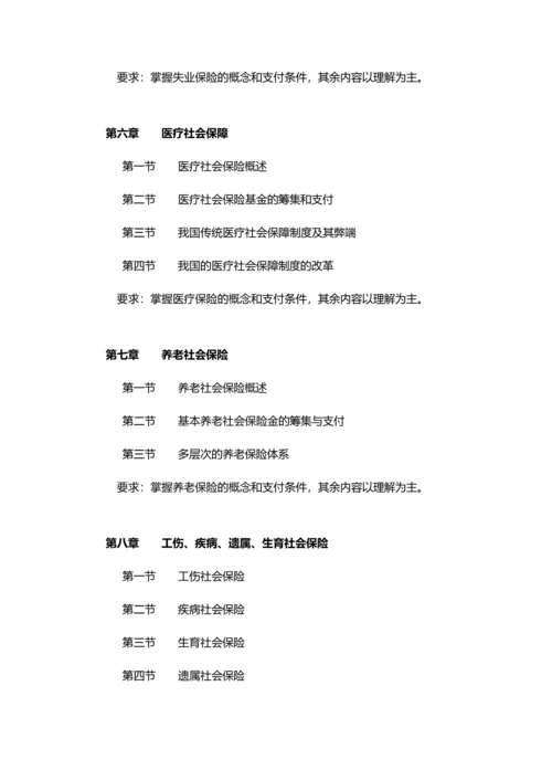 历年社会保障学考试复习参考大综合.docx