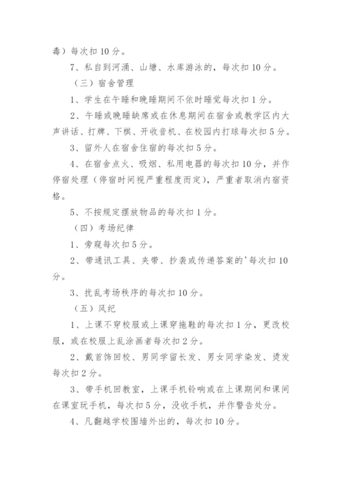 中学生日常行为规范最新版.docx