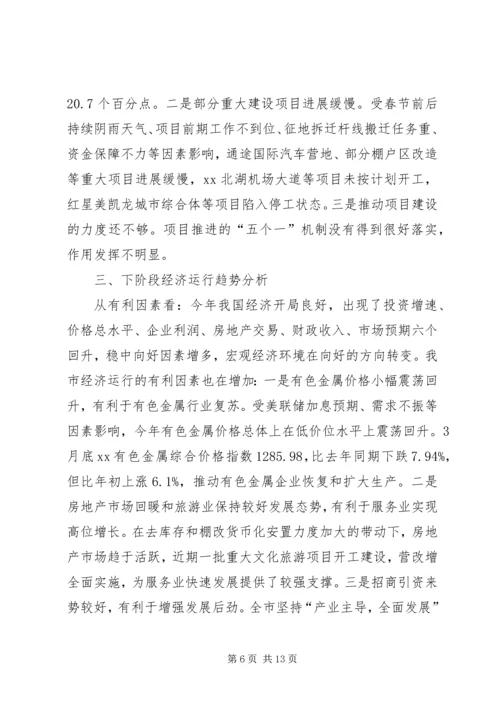 迎接省发改委一季度经济形势和重点工作调研督导方案 (4).docx