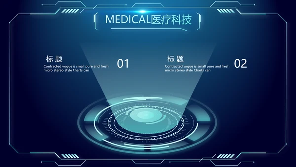医院医疗科技信息化管理工作总结报告计划动态PPT模板