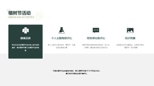 植树节主题活动策划方案PPT案例