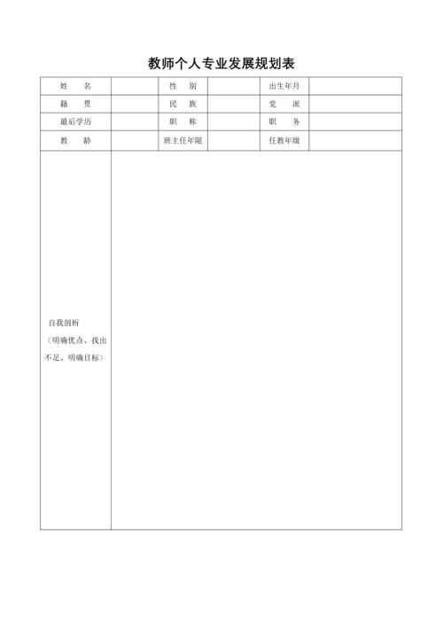 某小学教师个人成长档案.docx