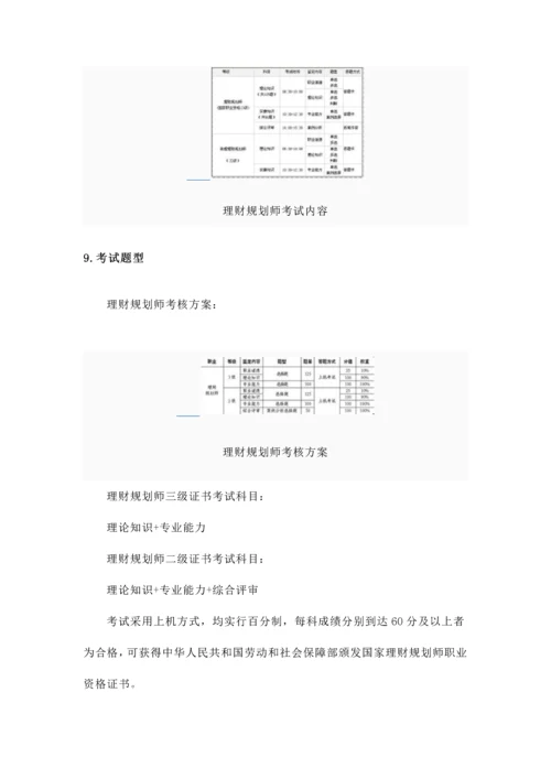 2023年理财规划师考试基础知识.docx