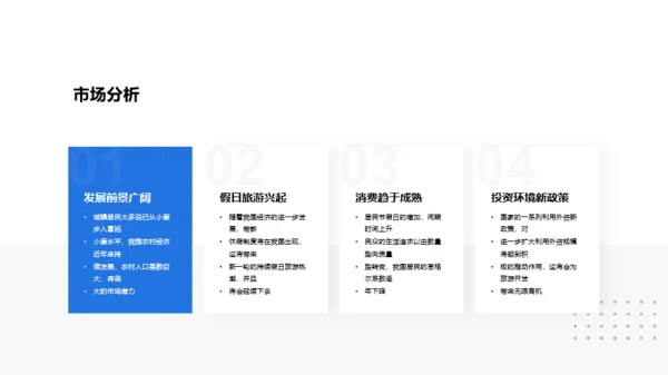 蓝色商务融资商业计划书PPT案例