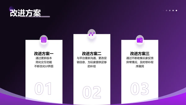 紫色科技风互联网行业项目年终报告