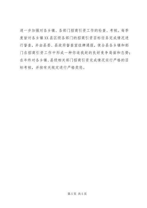 县招商引资工作情况汇报 (14).docx