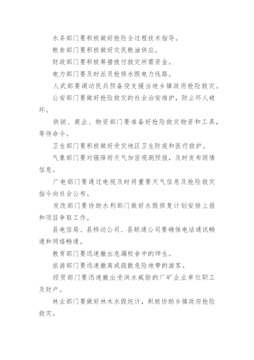 防御台风暴雨灾害天气应急预案(通用8篇).docx