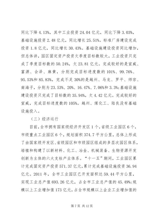 产业园考察调研报告.docx