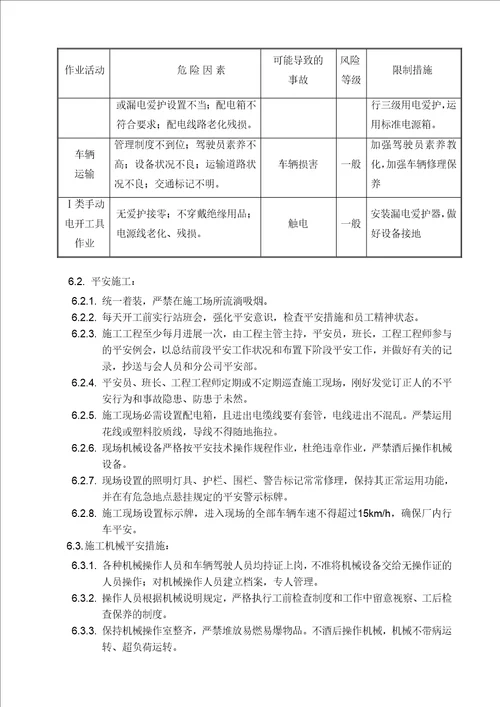 临时道路及给排水工程施工方案