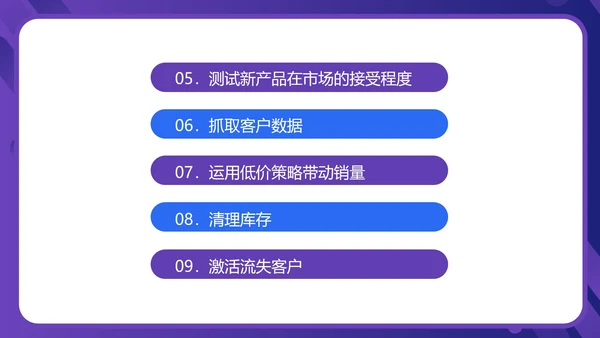 蓝色渐变水彩风家电年货节策划方案PPT模板