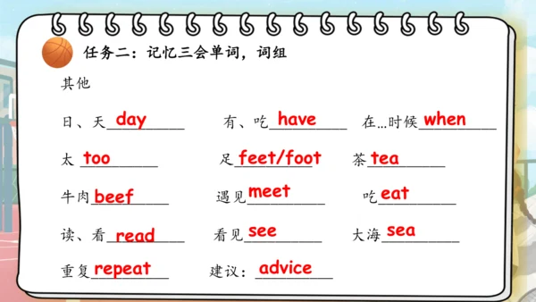 Unit 2 My week 复习课件（词组+句型+语音+语法+写作指导）