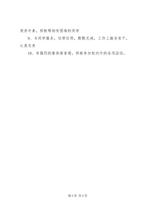 党内外群众评价表.docx