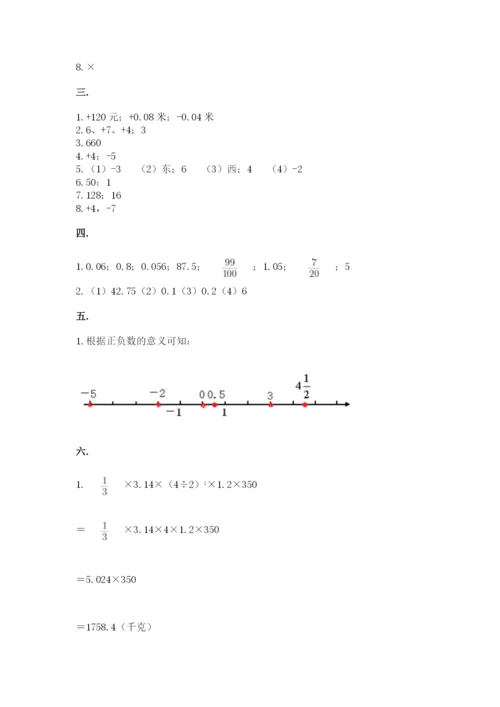 成都外国语学校小升初数学试卷带答案（培优）.docx