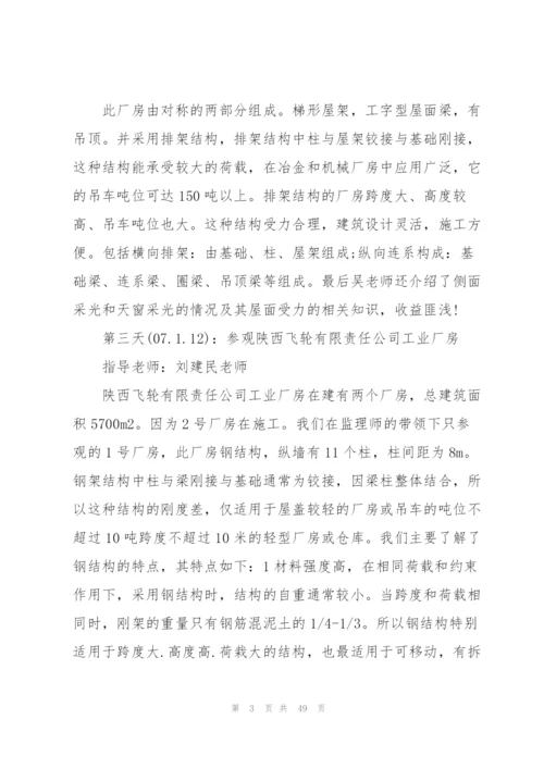 管理工程实习报告集锦9篇.docx