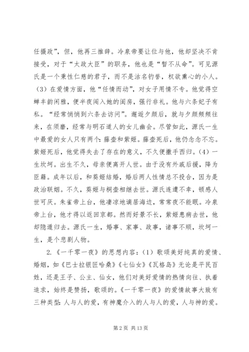 学习外国文学的心得体会 (4).docx