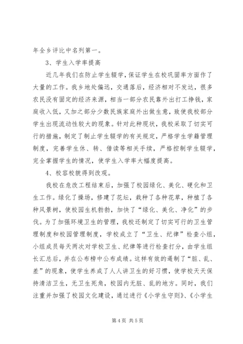 学校检查验收汇报材料精编.docx