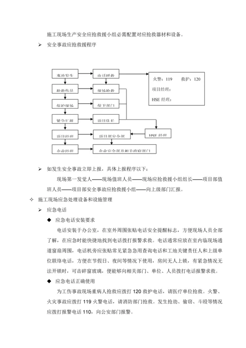 应急专题预案管道综合标准施工.docx