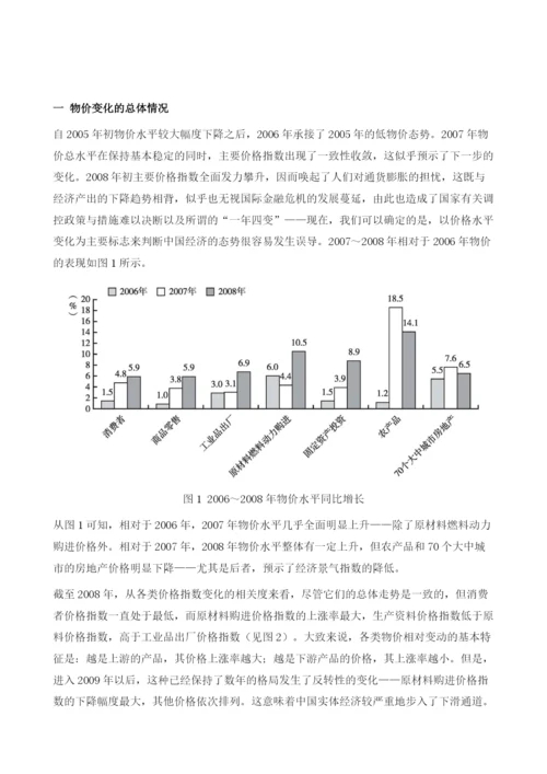 中国的物价变化情况.docx