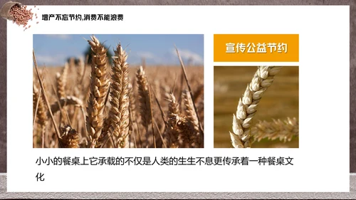 节约粮食光盘行动教学PPT课件