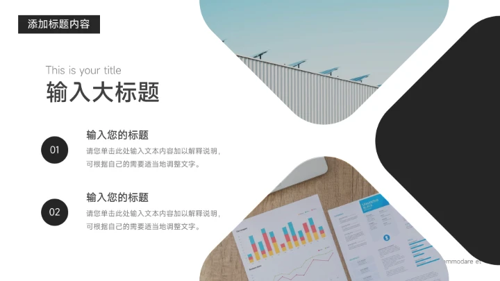 黑白极简主义企业培训PPT模板