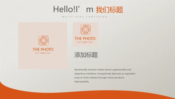 橙色保险公司工作总结汇报动态PPT模板