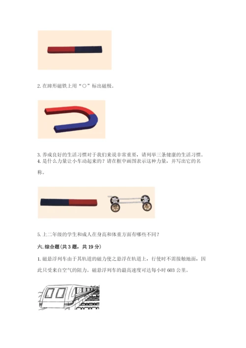 教科版小学科学二年级下册期末测试卷（考点梳理）.docx