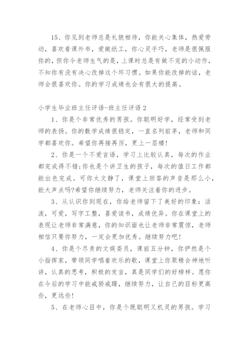 小学生毕业班主任评语-班主任评语.docx