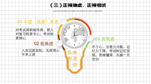 中小学生期末考试动员大会PPT模板