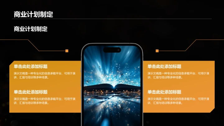 AI驱动的数字化转型路径PPT模板