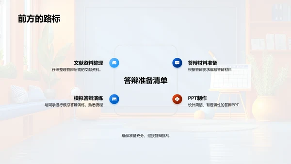 答辩技巧实战训练PPT模板