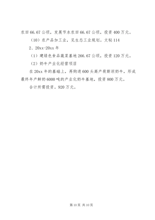 某区建设生态农业规划 (6).docx