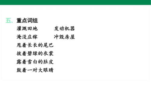 统编版语文二年级上册期中复习单元知识盘点  课件